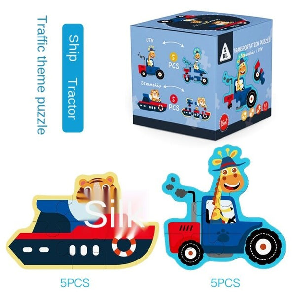 تحميل الصورة في عارض الصور ، Animal Educational Craft Puzzle CNF5
