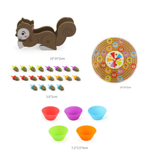 Squirrel Picking Acorn Game CNF5