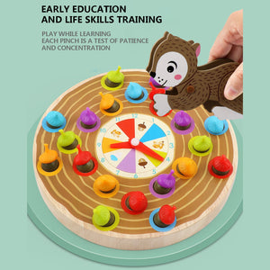 Squirrel Picking Acorn Game CNF5
