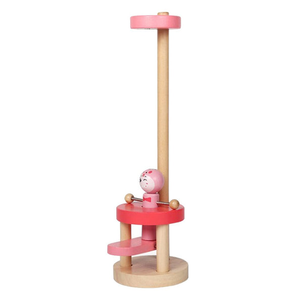 تحميل الصورة في عارض الصور ، Early Education Jumping Toy Elastic Board Beating Tapping Wood Animal CNF5
