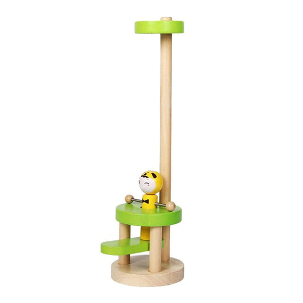 تحميل الصورة في عارض الصور ، Early Education Jumping Toy Elastic Board Beating Tapping Wood Animal CNF5
