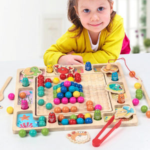 Hands Brain Training Clip Beads Board CNF5