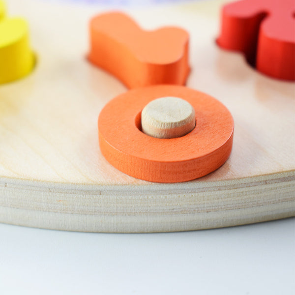 تحميل الصورة في عارض الصور ، Preschool Montessori Counting Geometry Shape Pairing CNF5

