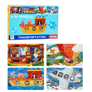 Four-in-one Advanced Animal Cognition Paper Puzzle CNF5 CNF7