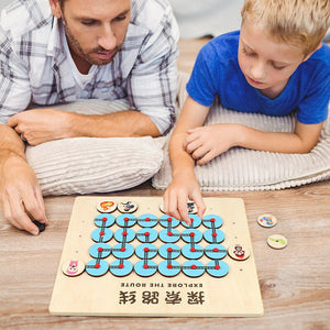 Maze Board Find The Route Puzzle CNF5 CNF7