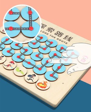 Maze Board Find The Route Puzzle CNF5 CNF7