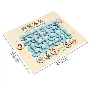 Maze Board Find The Route Puzzle CNF5 CNF7