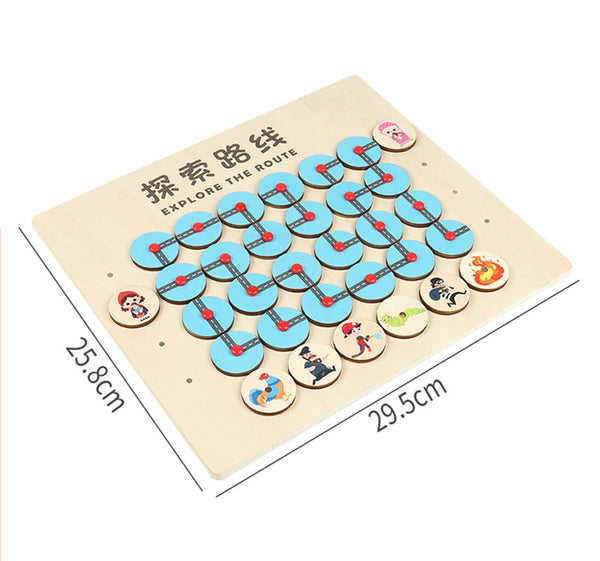 تحميل الصورة في عارض الصور ، Maze Board Find The Route Puzzle CNF5 CNF7
