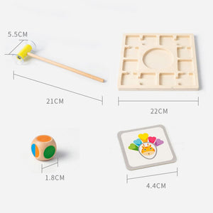 Children Montessori Wooden Educational Toys Animal Fun Board CNF5