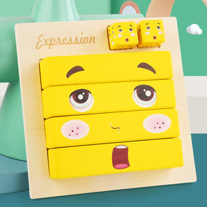Wooden Expression Building Block CNF5