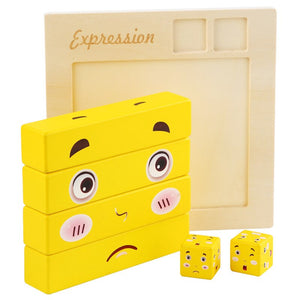 Wooden Expression Building Block CNF5