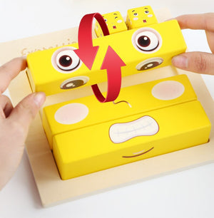 Wooden Expression Building Block CNF5