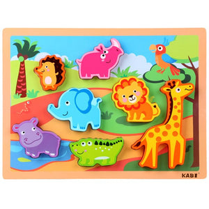 Wooden Shape Cognitive Hand Caught Board
