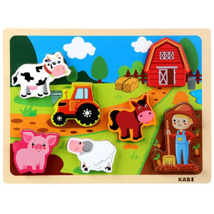 Wooden Shape Cognitive Hand Caught Board