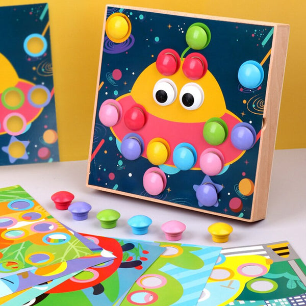 Load image into Gallery viewer, Cartoon Large Particle Mushroom Nail CNF5

