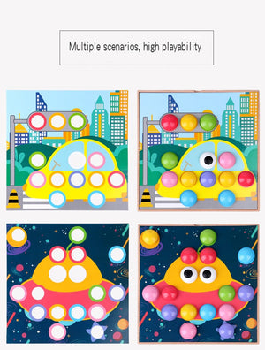 Cartoon Large Particle Mushroom Nail CNF5