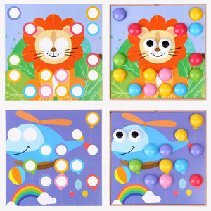 Cartoon Large Particle Mushroom Nail CNF5