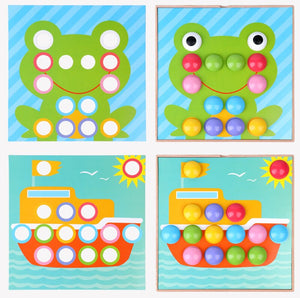 Cartoon Large Particle Mushroom Nail CNF5
