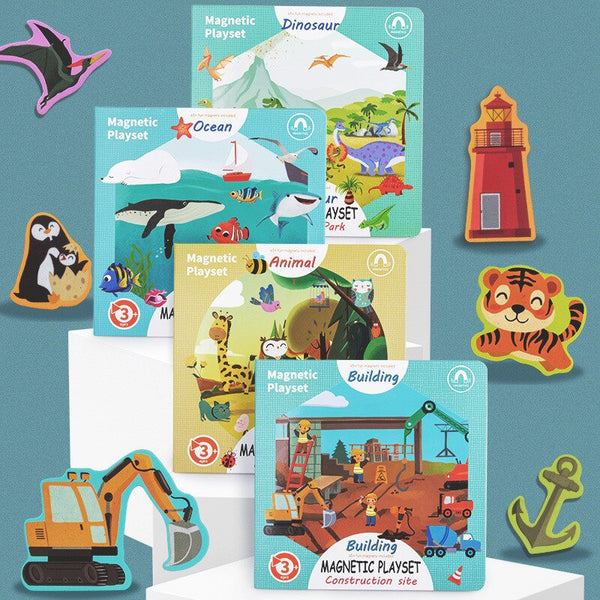 Load image into Gallery viewer, Magnetic 3D Puzzle Jigsaw Book CNF5

