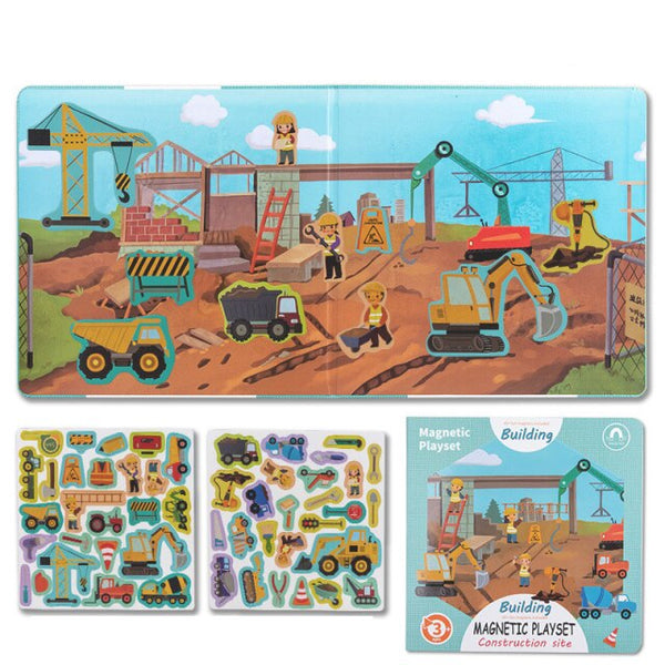 Load image into Gallery viewer, Magnetic 3D Puzzle Jigsaw Book CNF5
