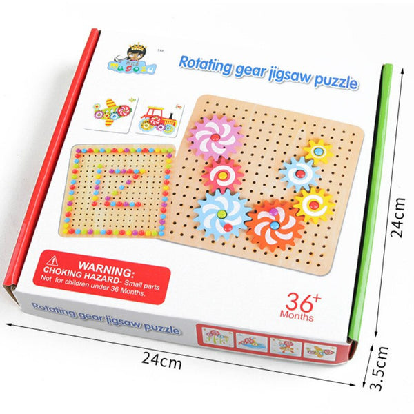 Load image into Gallery viewer, Mushroom Nail Puzzle CNF5

