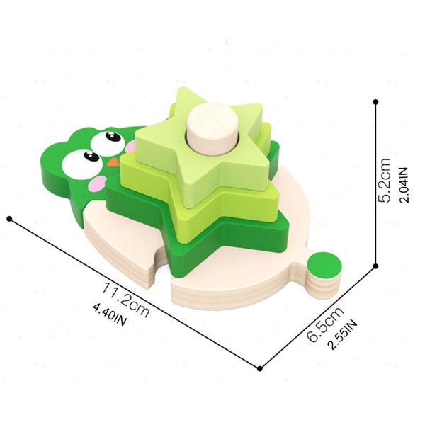 Load image into Gallery viewer, Wooden Geometric Puzzles CNF7
