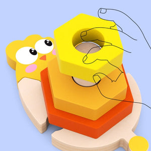 Wooden Geometric Puzzles CNF7