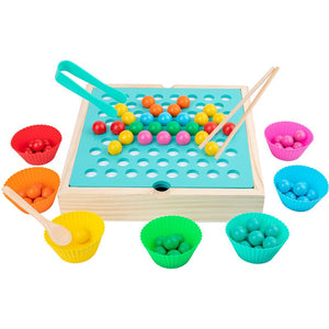 3 in 1 Memory Chess Toy Clip Bead Game CNF7