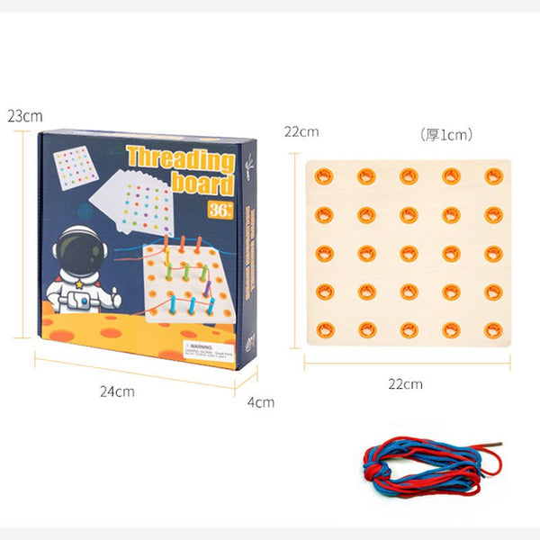 Load image into Gallery viewer, Rope and Nail Board CNF7
