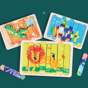 Double-sided 3D Jigsaw Bar Puzzles CNF7