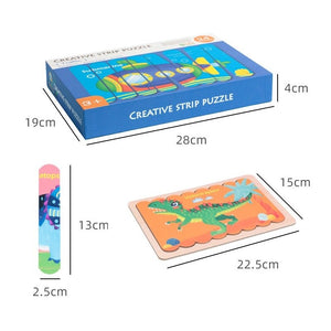 Double-sided 3D Jigsaw Bar Puzzles CNF7
