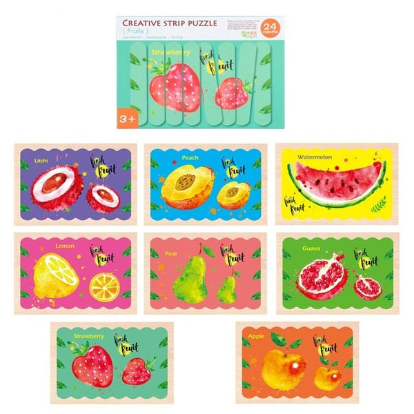 Load image into Gallery viewer, Double-sided 3D Jigsaw Bar Puzzles CNF7
