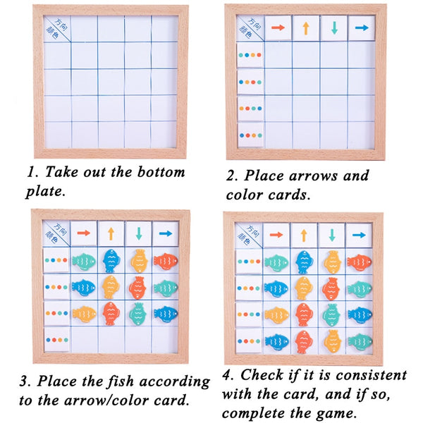 Load image into Gallery viewer, Magnetic Fish Sensory Board CNF7
