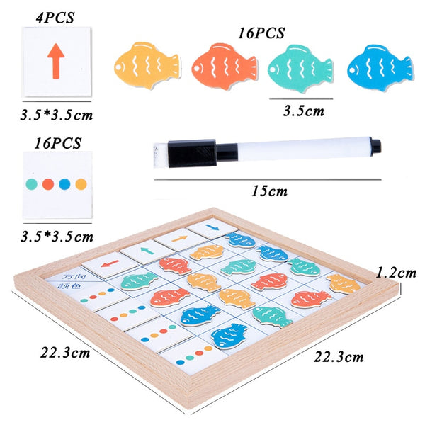 Load image into Gallery viewer, Magnetic Fish Sensory Board CNF7
