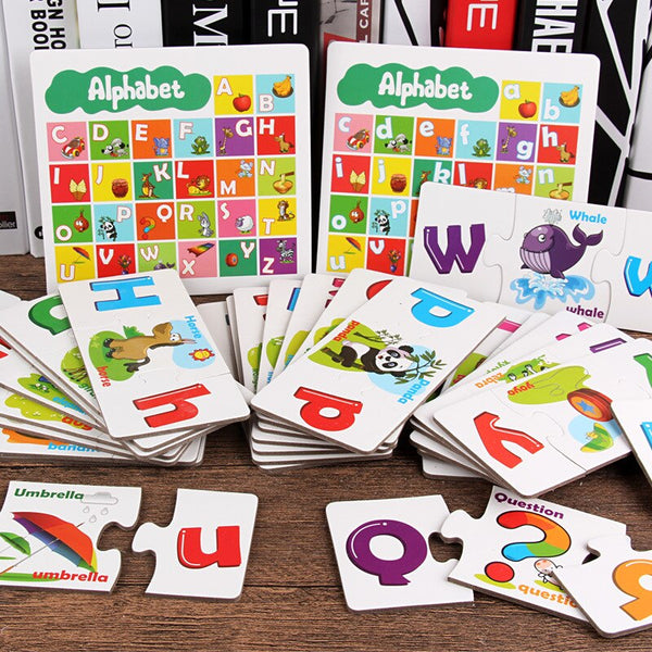 تحميل الصورة في عارض الصور ، Kids Uppercase And Lowercase Letter Matching Card CNF7

