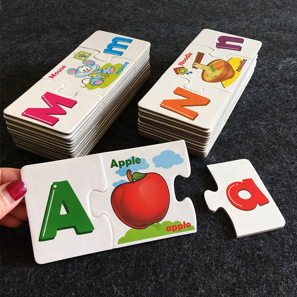 تحميل الصورة في عارض الصور ، Kids Uppercase And Lowercase Letter Matching Card CNF7
