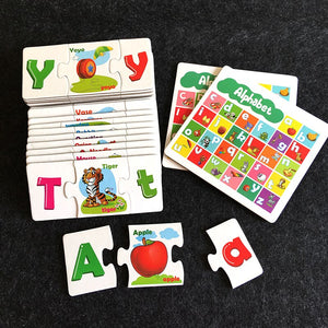 Kids Uppercase And Lowercase Letter Matching Card CNF7