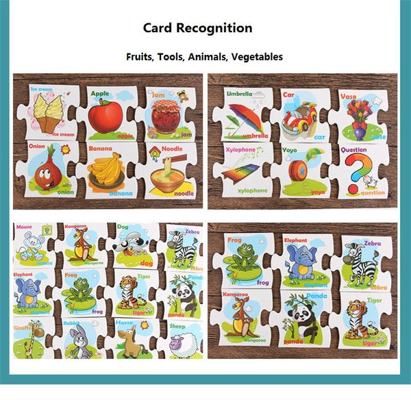 تحميل الصورة في عارض الصور ، Kids Uppercase And Lowercase Letter Matching Card CNF7
