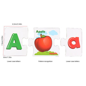 Kids Uppercase And Lowercase Letter Matching Card CNF7