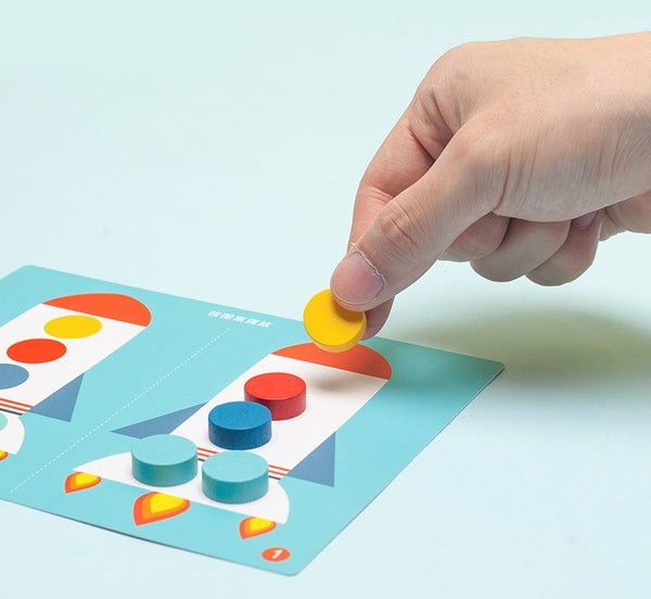 تحميل الصورة في عارض الصور ، Cognition Color Memory Jigsaw Puzzle CNF7

