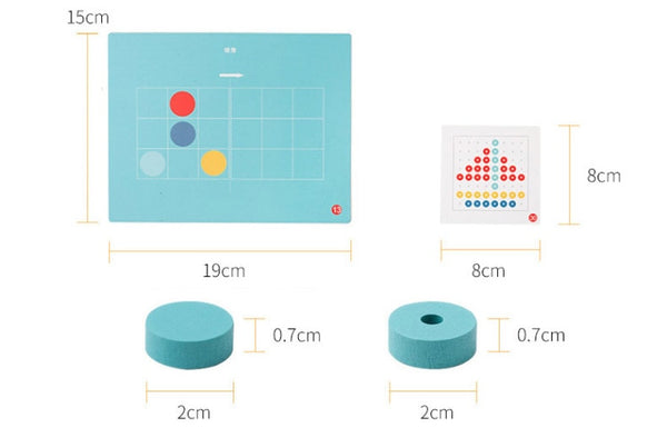 تحميل الصورة في عارض الصور ، Cognition Color Memory Jigsaw Puzzle CNF7
