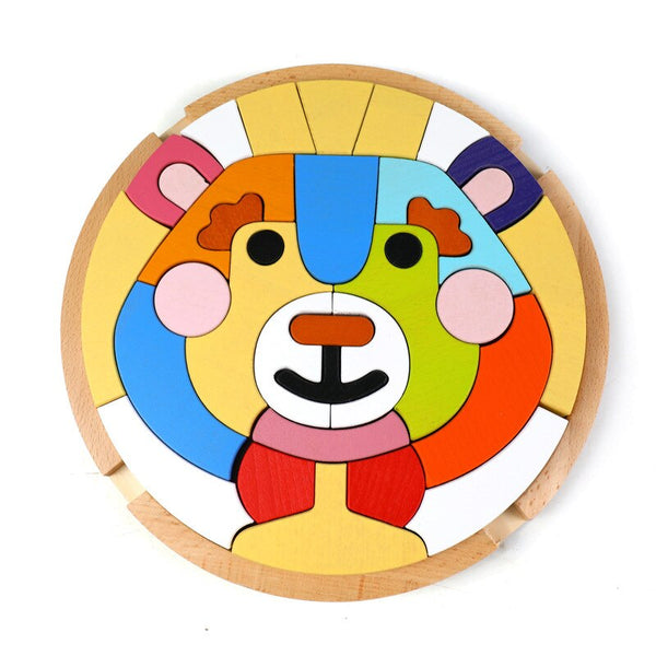 Load image into Gallery viewer, Lion Jigsaw Puzzle CNF7
