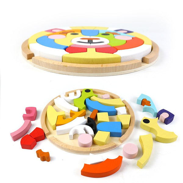 Load image into Gallery viewer, Lion Jigsaw Puzzle CNF7
