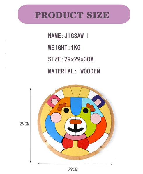 Load image into Gallery viewer, Lion Jigsaw Puzzle CNF7
