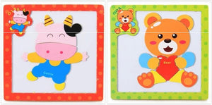 10pcs Wholesale Wood Puzzle CNF6