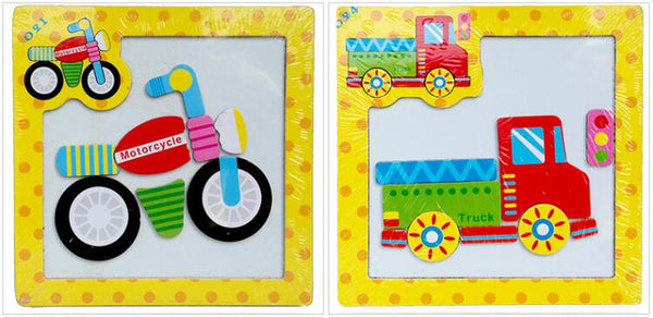 Load image into Gallery viewer, 10pcs Wholesale Wood Puzzle CNF6
