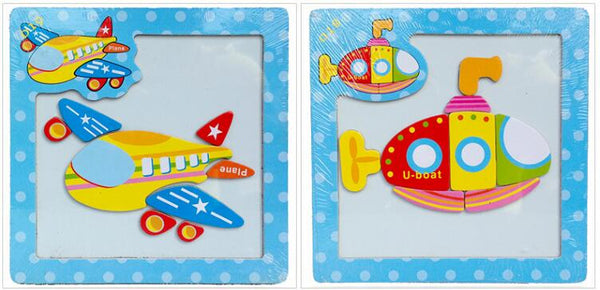 Load image into Gallery viewer, 10pcs Wholesale Wood Puzzle CNF6

