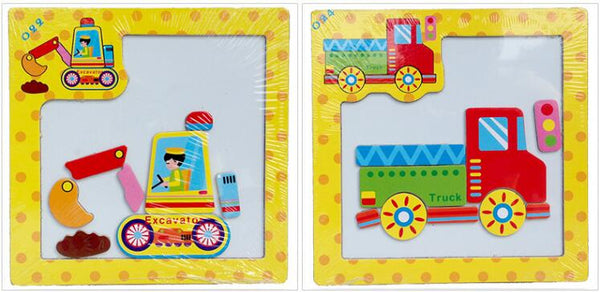Load image into Gallery viewer, 10pcs Wholesale Wood Puzzle CNF6
