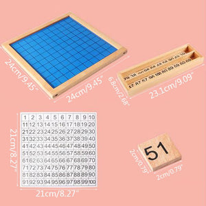 Hundred Board Montessori 1-100 CNF7