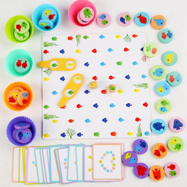 Load image into Gallery viewer, Sorting Fishing Matching Game CNF7
